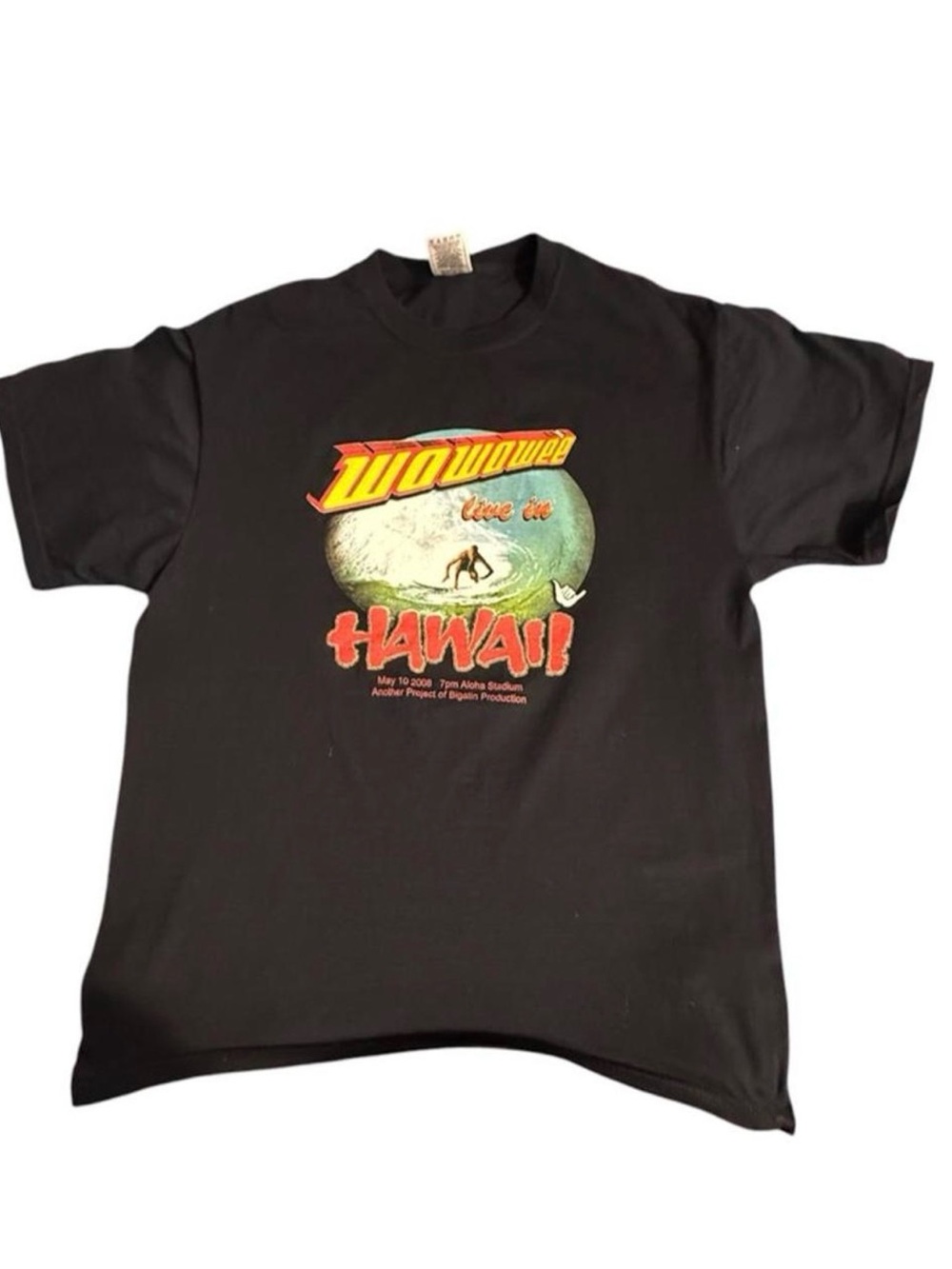 Vintage 2008 Wowowee Live Hawaii T-Shirt L Aloha Stadium Filipino
Event